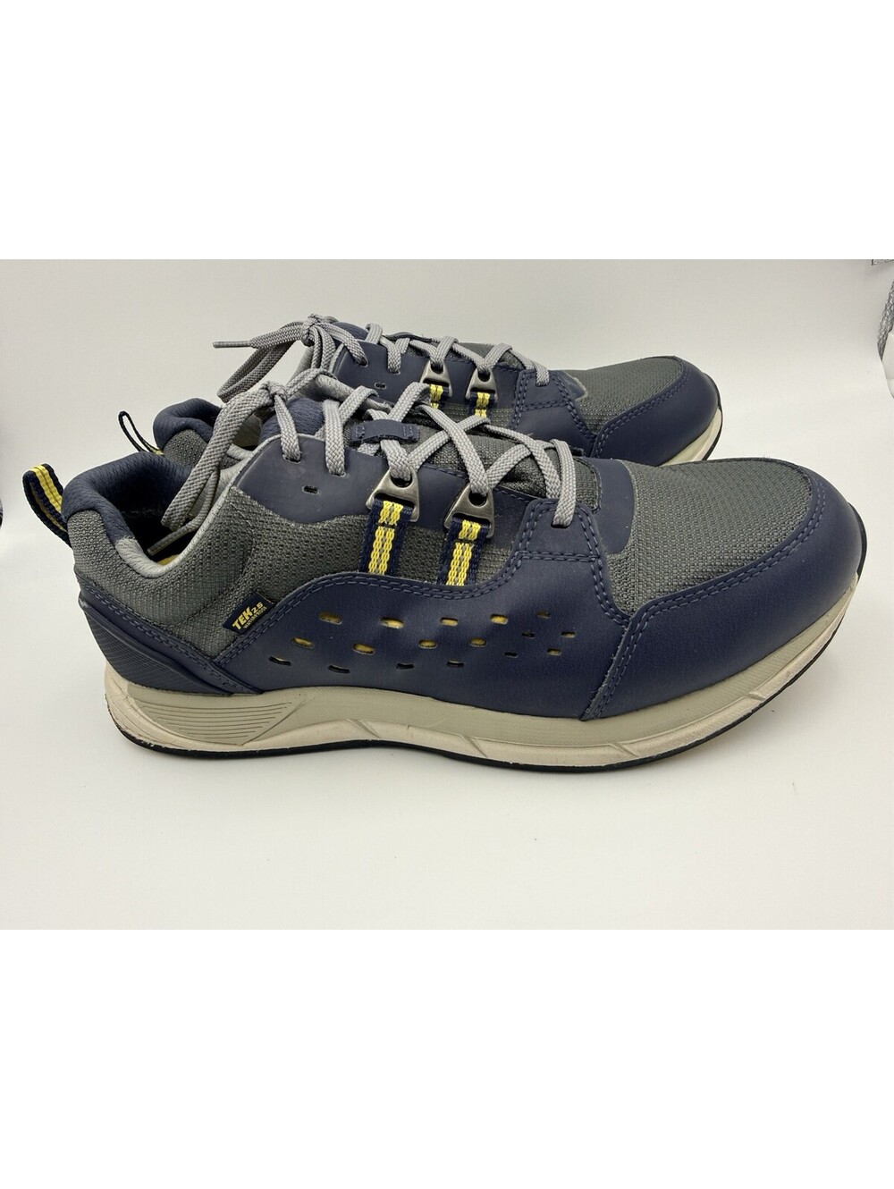 LL Bean Tek 2.5 Men's Blue Nylon Lace Up Waterproof Athletic Sneakers Shoes 9.5W